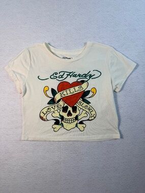 Ed Hardy Women’s Tee Sz. L